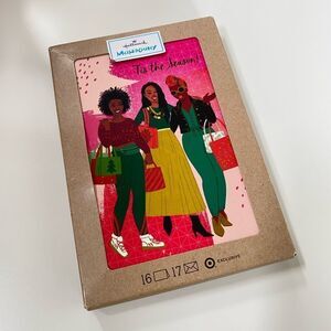 Hallmark Mahogany Cards “Tis the Season” Christmas Girlfriends Friends Holiday